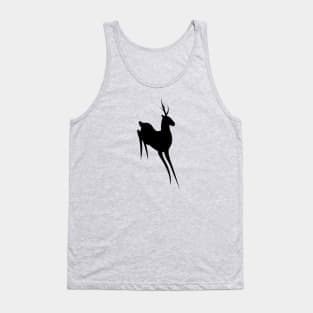 Black Deer Tank Top